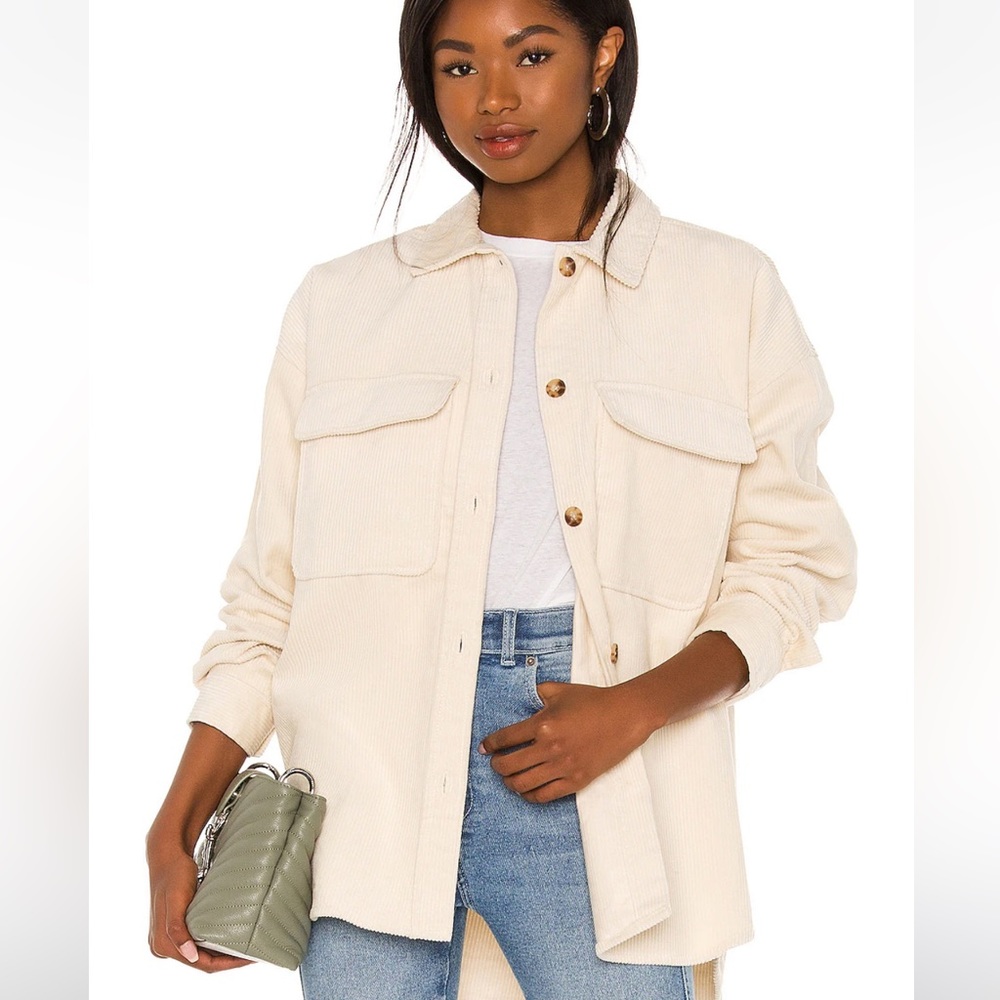 NWT Dr. Denim Corduroy Overshirt, size L, from Revolve